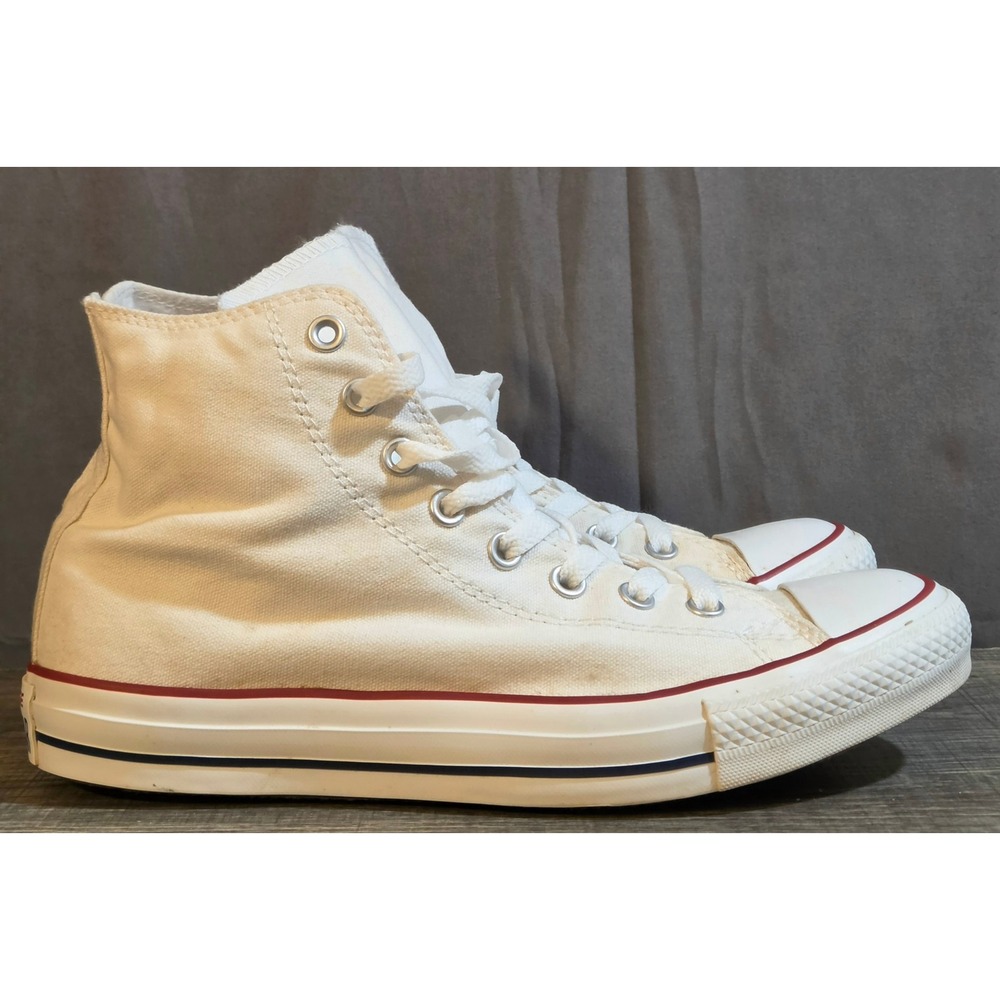 Converse Chuck Taylor All Star High Top Sneakers Women's 10.5 Men's 8.5 White